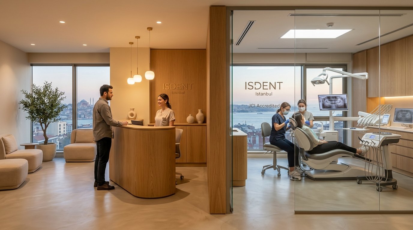 State-of-the-art dental clinical treatment room at Dent of Istanbul